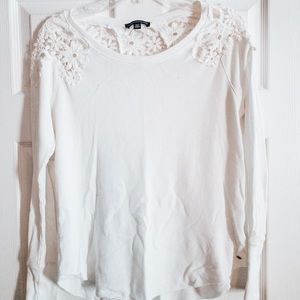 🤍🤍American Eagle Long Sleeve Waffle Shirt🤍🤍